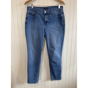 NYDJ Jeans Women Size 8 Clarissa Ankle Lift Tuck Technology